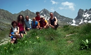 MONTE AGA (2720 m.) , salito dal versante nord, sceso da quello sud , il 1 luglio 2012 - FOTOGALLERY